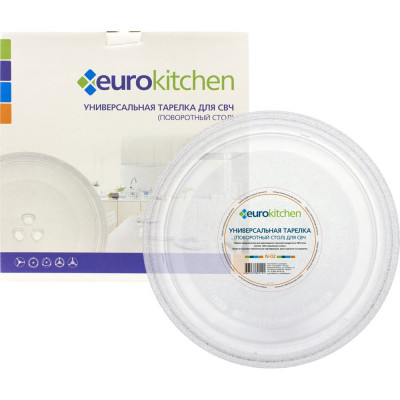 Универсальный поворотный стол-тарелка для СВЧ Eurokitchen 1 шт N-02