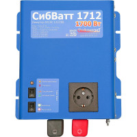 Инвертор- преобразователь напряжения СИБКОНТАКТ СибВатт 1712 DC/AC, 12/220В, 1700Вт ЦБ-00001731