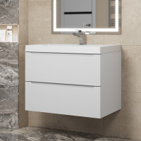 Подвесная тумба под раковину uperwood Tanos 70 см, белая 291020243