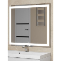 Зеркало для ванной Uperwood Tanos 90x80 см, с led-подстветкой и подогревом 291020223