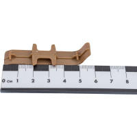 Соединитель для плинтуса DECONIKA (55 мм, 291 Орех, 2 шт.) Д-П55-С-Ф2 291 ОРХ