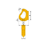 Крюк приварной тип G-50 5 т TEHNOLIFT 4687202159178