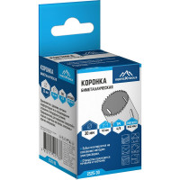 Коронка биметаллическая по металлу 30 мм vertextools 2525-30