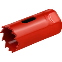 Коронка биметаллическая по металлу 22 мм vertextools 2525-22