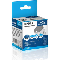 Коронка биметаллическая по металлу 55 мм vertextools 2525-55