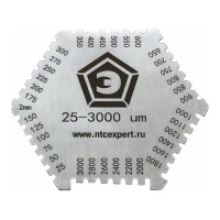 Толщиномер (гребенка) мокрого слоя НТЦ Эксперт ГЛК-1 до 3000 микрон ntc-000104