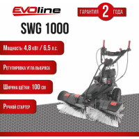 Подметальная машина бензиновая Evoline SWG1000