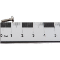 Винт с полукруглой головкой ВИРТУОЗ крестообразный шлиц, 3x10 мм, DIN 7985, нержавеющая сталь А2, 10 шт. 37453