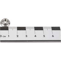 Шестигранная гайка с фланцем ВИРТУОЗ М5, DIN 6923, нержавеющая сталь А2, 8 шт. 37415