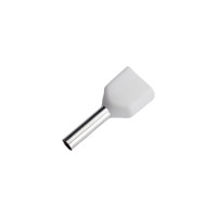 Двойной кабельный наконечник ЮПИТЕР НШвИ2 0,75-8 TE7508 100 штук JP7210-01