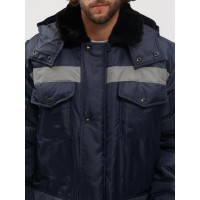 Зимний костюм с полукомбинезоном Факел Мастер NEW ткань Оксфорд, темно-синий, 44-46, 182-188 87474932.003