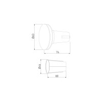 Светодиодный светильник подсветка Elektrostandard - MRL LED 1119 / Белый / a058913