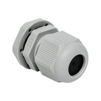 Сальник EKF PG13,5 IP54 (2 шт) d отверстия 21 мм / d проводника 6-12 мм PROxima plc-pg-13.5-2-r