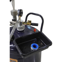 Маслосменная установка WIEDERKRAFT 80л c воронкой и откачкой через щуп WDK-89282