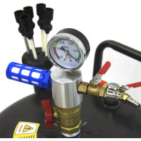 Маслосменная установка WIEDERKRAFT 80л c воронкой и откачкой через щуп WDK-89282