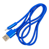 Кабель ENERGY ET-27 USB/Lightning, цвет - синий 104107