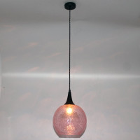 Светильник ЭЛЕТЕХ "Винтаж 245 НСБ 72-60 М56 Розовое вино /шнур черн. ИУ 1005404263