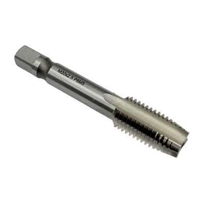 Машинно-ручной метчик TORNERI М20х2.5 Р6М5 для сквозных отверстий 028736