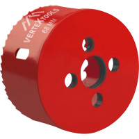 Коронка биметаллическая по металлу 68 мм vertextools 2525-68