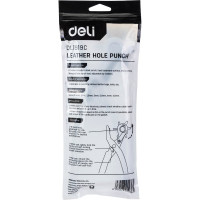 Револьверный дырокол для кожи DELI 6-в-1 DL1919С 98395