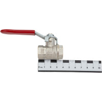 Шаровой кран RuB, 3/8" DN10 PN40, ВР-ВР, серия MILANO (S.90), ручка S90C00