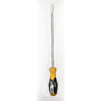 Шлицевая отвертка DELI SL8х200мм DL6382501 Cr-V, магнит, TPR+PP ручка 98358