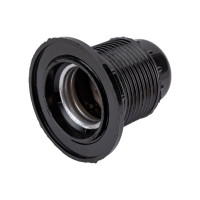 Подвесной патрон с кольцом Uniel карболитовый, цоколь Е27 ULH-03-E27R-Bakelite 11022