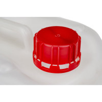 Канистра п/э натур. (3 л; 170x160x175 мм; со шкалой уровня; с пробкой) Тара.ру 07212