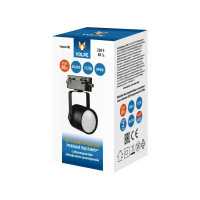 Трековый светильник-прожектор Volpe UBL-Q321 GU10 BLACK UL-00007424