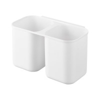 Сушилка для посуды Smart Solutions Granli, 43x30,5x14 см, белая WNM-SS-DRNGR-MTPP-WH