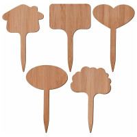 Набор садовых табличек МУЛЬТИДОМ 8 шт., размер 6x10 см VL83-33