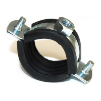 Сантехнический хомут с гайкой для труб СВК 3/8'' М8 15-19 SVK-Fe012 Н0000025554