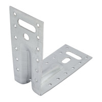 Крепежный усиленный уголок ООО Техно-Сервис KUU-140x140x65 25 шт. KUU 140x65