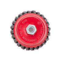 Щетка корщетка чашка YIDA 125 мм, М14, жесткая проволока TORGWIN T596061