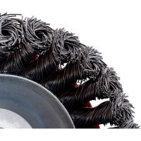 Щетка корщетка чашка YIDA 125 мм, М14, жесткая проволока TORGWIN T596061