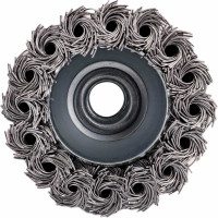 Щетка корщетка чашка YIDA 65 мм, М14, жесткая проволока TORGWIN T889332