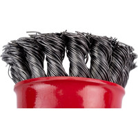 Щетка корщетка чашка YIDA 65 мм, М14, жесткая проволока TORGWIN T889332