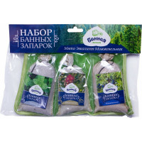 Набор запарок для бани Банная линия в сумке 3 шт./30г 11-715