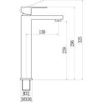 Смеситель для умывальника Savol S-SUS2003H 24653