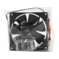 Вентилятор, 80x80x25, втулка, Molex F+Molex M, провод 30 см, Gembird FANCASE-4