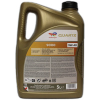 Моторное масло TOTAL QUARTZ 9000 5W-40 (5л), (Франция), 213678