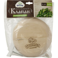 Вентиляционный тарельчатый клапан Банная линия D - 100 липа 12-555