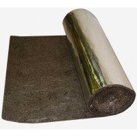 Базальтовый мат BASFIBER 10000x1200x10 мм, 12 м2, огнеупорный, 700 C БИМ 10 -рулон