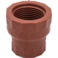 Переходная муфта ПП AV Engineering 3/4"х1/2"с внутренней резьбой, коричневая AVE159016