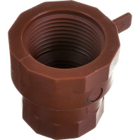 Переходная муфта ПП AV Engineering 3/4"х1/2"с внутренней резьбой, коричневая AVE159016
