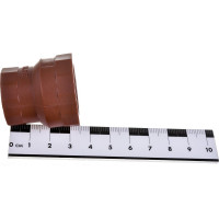 Переходная муфта ПП AV Engineering 3/4"х1/2"с внутренней резьбой, коричневая AVE159016