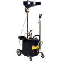 Маслосменная установка WIEDERKRAFT 40 л, с воронкой и откачкой через щуп WDK-89292