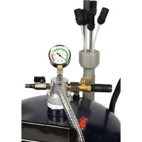 Маслосменная установка WIEDERKRAFT 40 л, с воронкой и откачкой через щуп WDK-89292