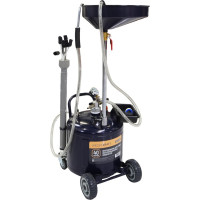 Маслосменная установка WIEDERKRAFT 40 л, с воронкой и откачкой через щуп WDK-89292