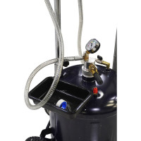 Маслосменная установка WIEDERKRAFT 40 л, с воронкой и откачкой через щуп WDK-89292